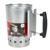 (2 Pack)Charcoal Chimney Starter for Outdoors, with Safety Handle