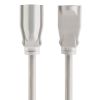 25FT 16AWG 3 Prong White Single Outlet Outdoor Extension Cord