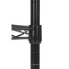 3-Tier Multipurpose Wire Shelving Rack, Black Color,750lbs Load Capacity, for Adult