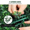VEVOR Artificial Topiaries Boxwood Trees, 16' Tall (2 Pieces), Ball-Shape Faux Topiaries Plant