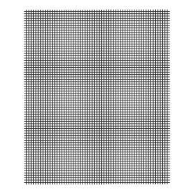 BBQ Grill Mat Non-Stick Mesh Mat Baking Sheet Liner Reusable Reversible Washable (Color: Black)