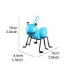 1pc/4pcs, Metal Crafts Creative Ant, Ant Metal Sculpture, Garden Ant Decor, Wall Hanging Decor, Garden Lawn Decor, Indoor Decor